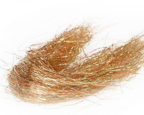 Fine 3D Tinsel Hair, Tan UVR / 08